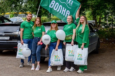 Комбинат «Волна» принял участие в «Добром автопробеге»